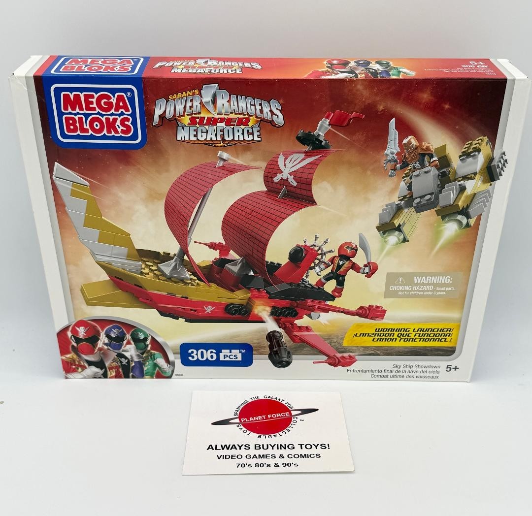 Sky Ship Showdown 05646 Mega Bloks Power Rangers Super MegaForce