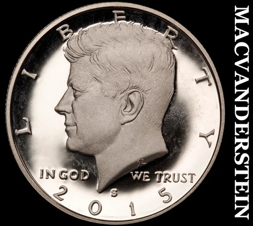 2015-S Kennedy Half Dollar- Silver Choice Gem Proof Luster No Reserve #i8641