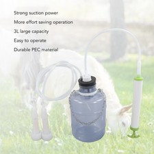Manual Milking Machine 3000ml Effort Saving Operation Strong Durable PEC Port '