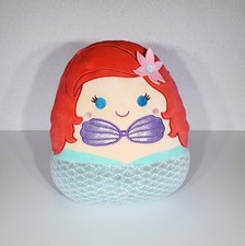 Squishmallows Ariel The Little Mermaid Disney Plush Stuffed Animal Toy 11" EUC