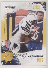 2010 Score Gold Zone 186/299 Malcom Floyd #242 0f8