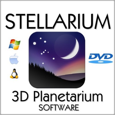 Stellarium Planetarium Software | Astronomy | Add-ons & eBooks Included | DVD