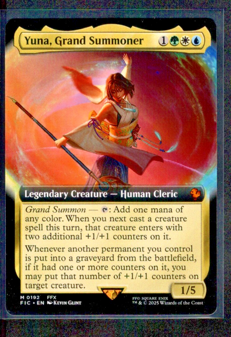 Yuna, Grand Summoner (Extended Art) #192 (LP) Final Fantasy FIC