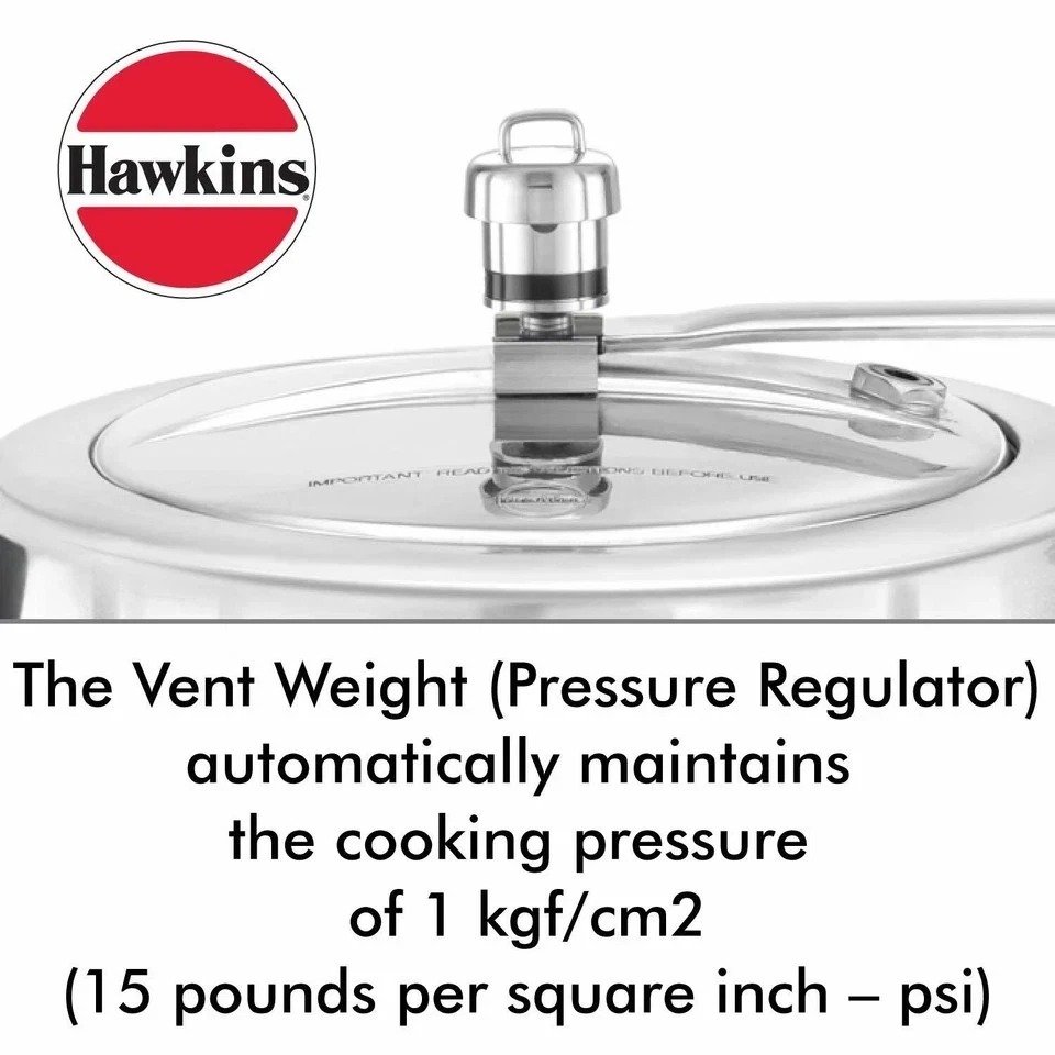 x 2 Hawkins Pressure Cooker Vent Whistle Weight Siti All Hawkins Ver. 2005