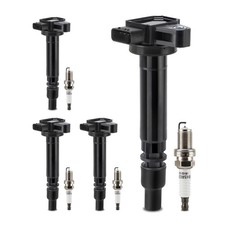 UF323 Ignition Coil  7090 Double Iridium Spark Plug for TOYOTA 1999-2000 4Ru...