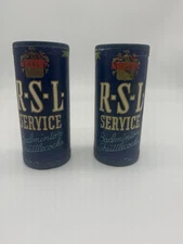 2 Unopened Vintage Outdoor RSL Service Badminton Shuttlecocks