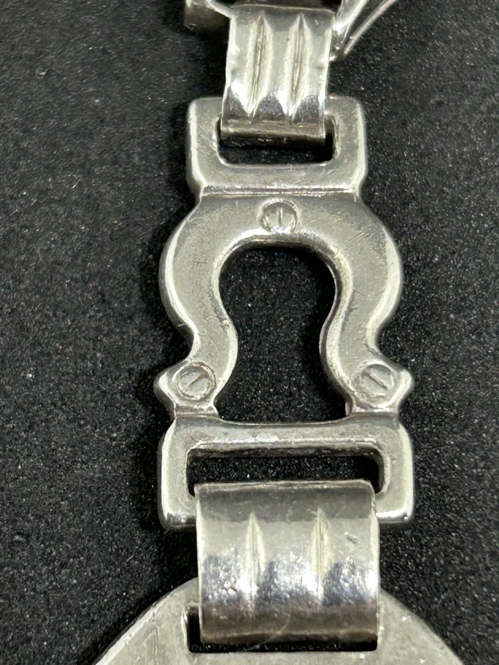 Portachiavi in argento 925 E Oro 750 (18 Kt) logo BMW - Immagine 2 di 4