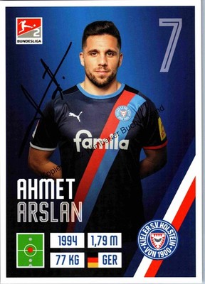 Original Autogramm Ahmet Arslan Kieler SV /// Autograph signiert signed signee A