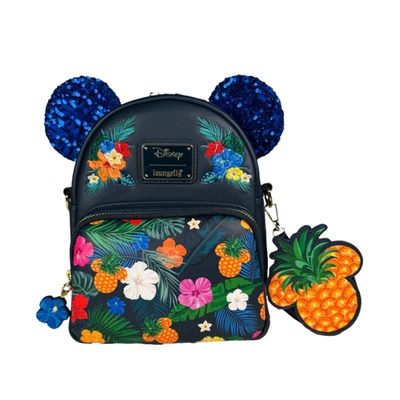 Sac à dos Aloha Mickey LOUNGEFLY - Photo 1/4
