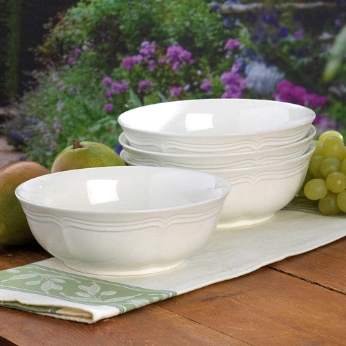 French Countryside Set of 4 Coupe Cereal Bowls - Thumbnail 5