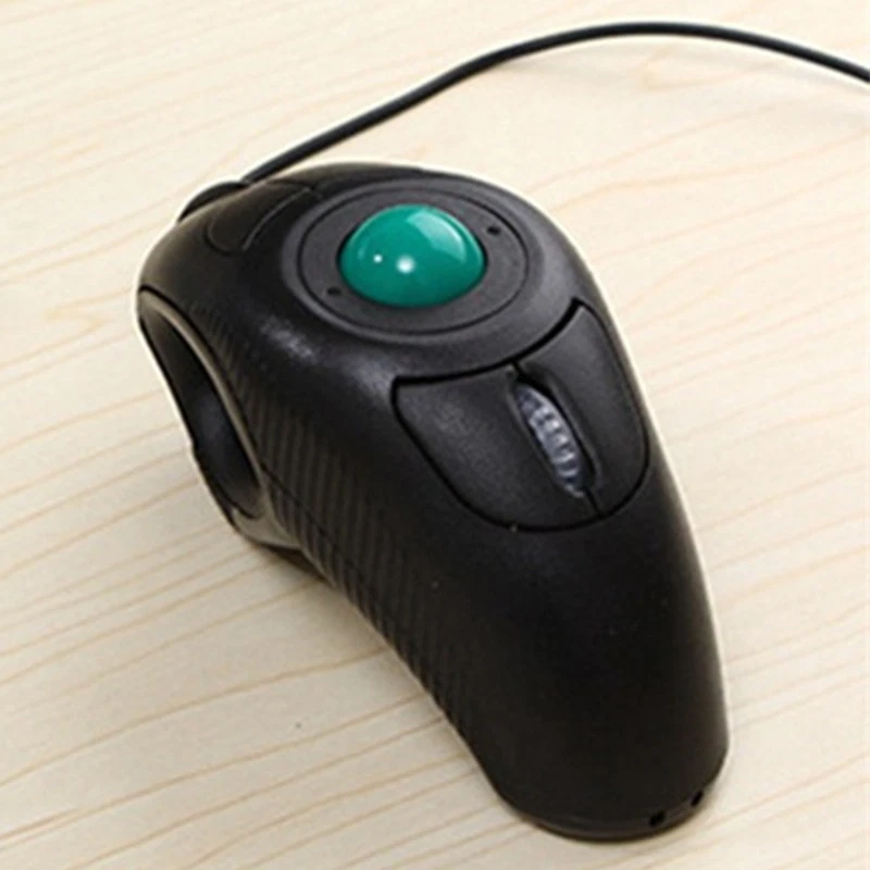 Wired Mouse Portable Handheld Trackball Mice For PC Laptop Right or Left Handed - Image 4 of 4