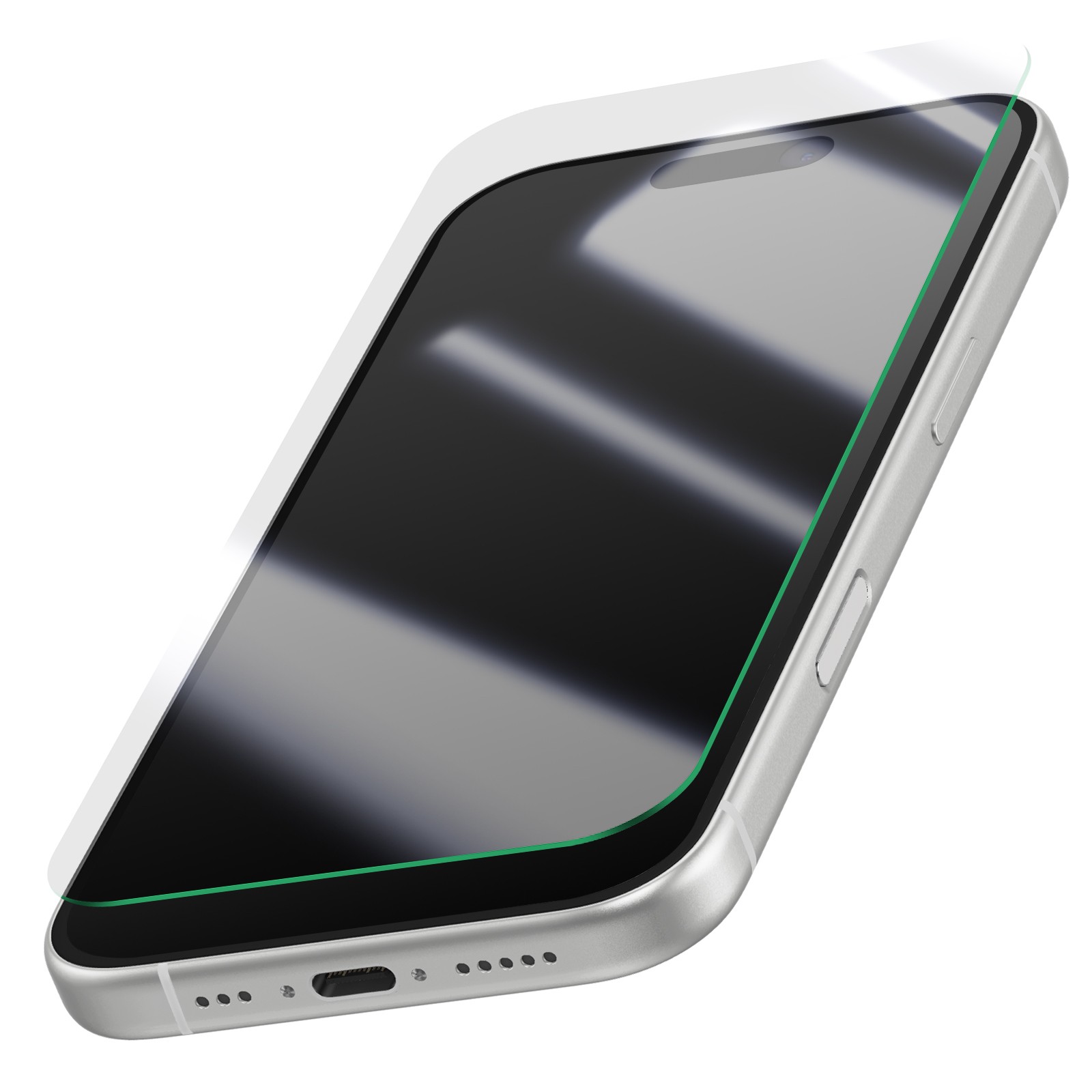Protection d'écran iPhone 17 Avizar en verre trempé 9H transparent