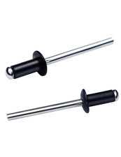 Aluminum Blind Rivets 3/16 X 1/2" - Pack of 100   Dome Head Pop Rivets, Corrosio
