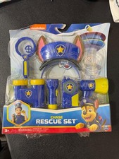OPEN BOX Paw Patrol, Chase Movie Rescue 8-Piece Role Play Set, Pretend Play