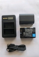 Lot 2 batteries Compatible Canon LP-E6 / LP-E6N + Chargeur Double Usb