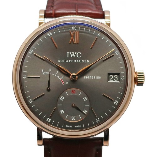 IWC Portofino IW510104 45mm RG Gray Wristwatch #UW693