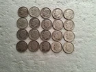 Lot of 20 Roosevelt Silver Dimes 90% Silver Assorted Dates