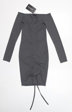 Bodycon-Damenkleid UK-Gr&ouml;&szlig;e 8 PRETTYLITTLETHING