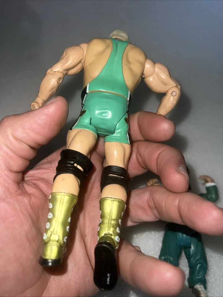 Lote de figuras de lucha libre WWE HORNSWOGGLE 5" & FIT FINLAY Mattel WWF juego de duende Foto 4 de 4