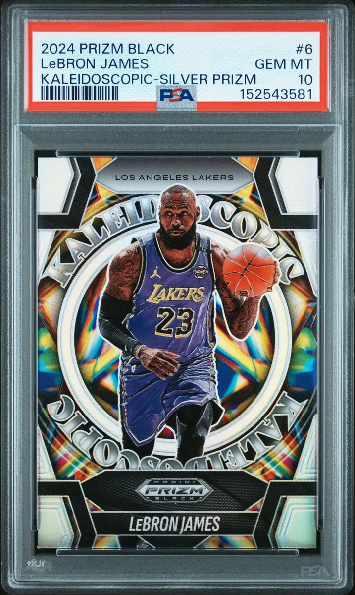 Panini LeBron James 10 Graded Basketball Sports Trading Cards