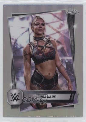 2025 Topps Chrome WWE Refractor Cora Jade #136 12gr