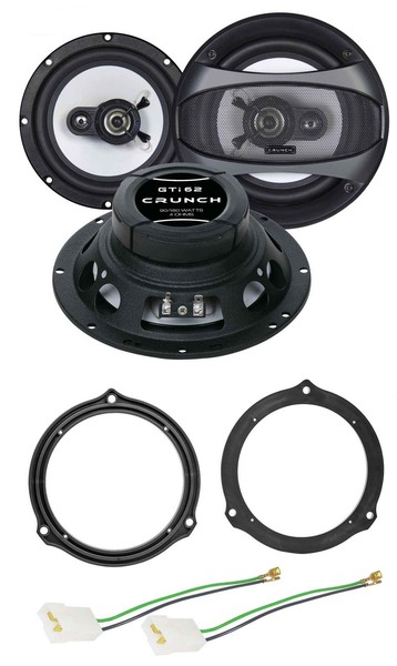 Crunch 16,5Cm 2-Wege 180Watt Lautsprecher FüR Ford Mondeo Ab 07 HecktüR Auto Box-image