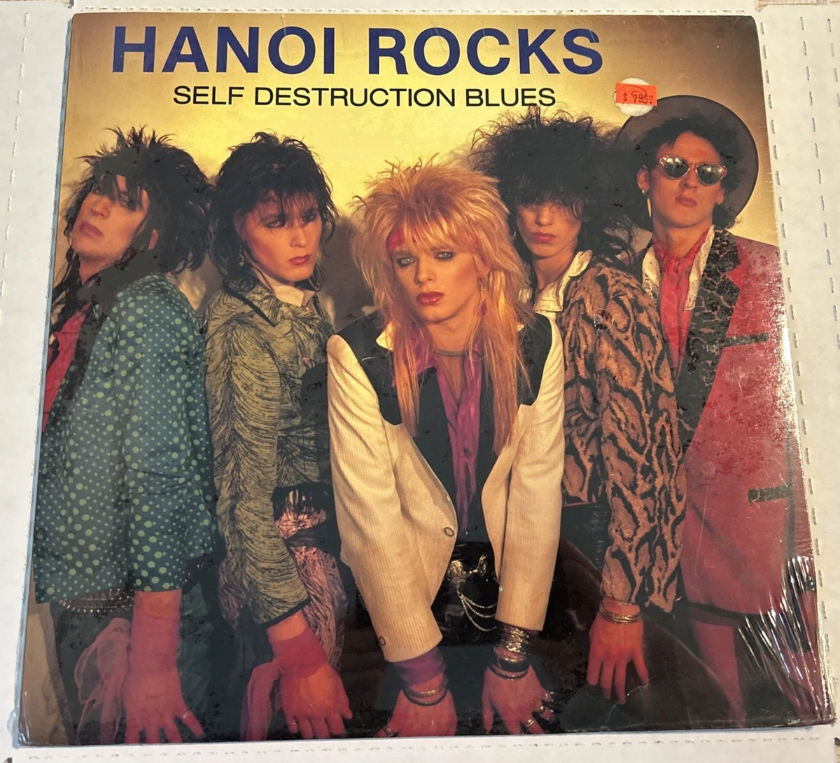 ハノイ・ロックス 直筆サイン入りLP - レコード ハノイロックスⅣ