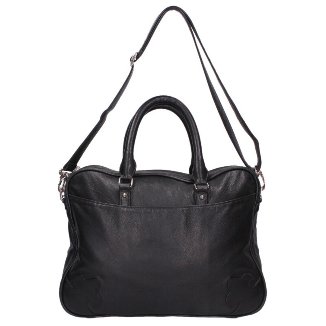 Chrome Hearts BRF CLL TRBK STRP Strapped Leather Brief Bag Men's Used 260e937e36 thumbnail 3
