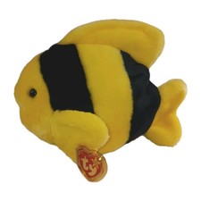 Vintage - Bubbles The Fish Retired 1998 | Ty Original Beanie Baby Plush  NEW !