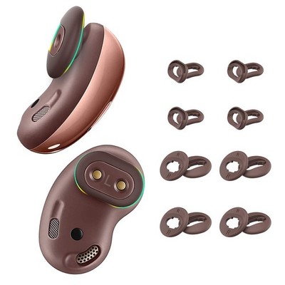 Woocon [8 Pairs] for Galaxy Buds Live Ear Tips - Anti-Slip/Dust Silicone Ear ...