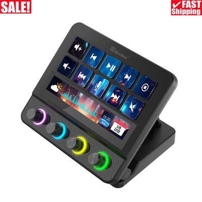 MiraBox N4 Pro Stream Deck Visual Custom Keyboard 0-60° Adjustable Bracket