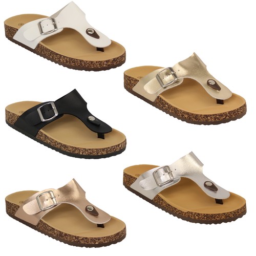toe post cork sandals
