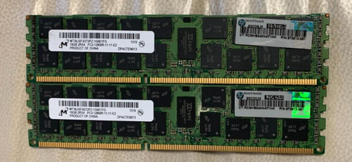 HP Micron 120X16GB 2RX4 PC3-12800R 11-11-E2 Server ECC REG 672612-081 (1920)GB