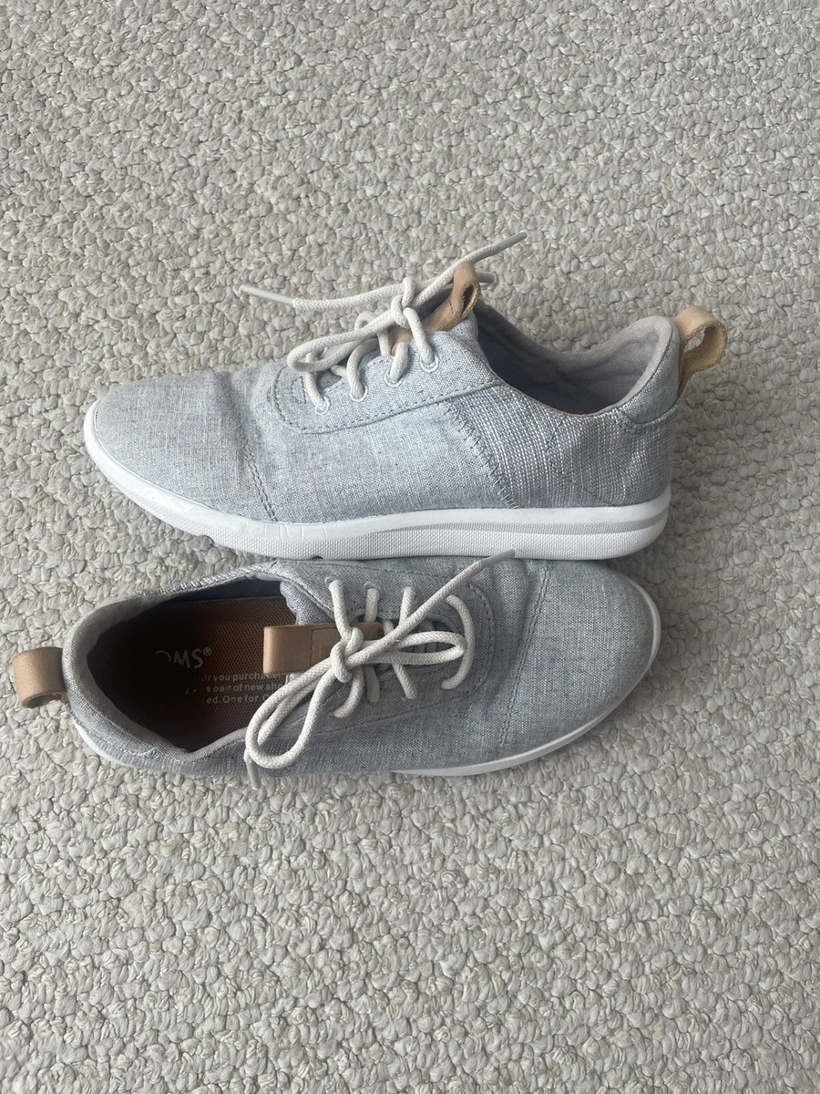 Drizzle Grey Chambray Mix Toms Cabrillo Toms Womens Cabrillo