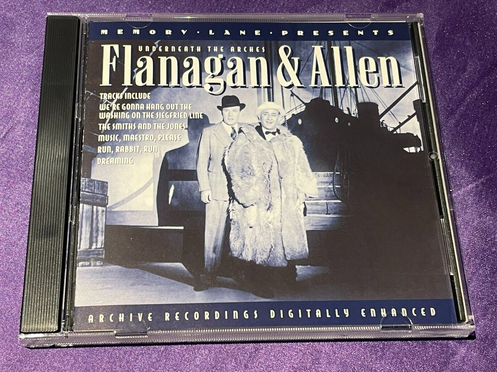 Flanagan & Allen - Underneath The Arches - CD Album - 2000 Pegasus - NEW