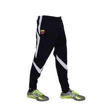 Men's Ecuador Training Long Pants Arza Color Black with White Made in USA