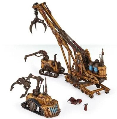 toolion　GALVANIC SERVOHAULERS 模型キット GALVANIC SERVOHAULERS Inc. CRANE - On Sprues Warhammer 40k Sector