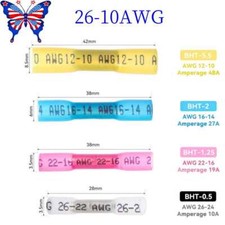 Waterproof Heat Shrink Butt Wire Splice Crimp Connectors Terminals 26-10AWG USA