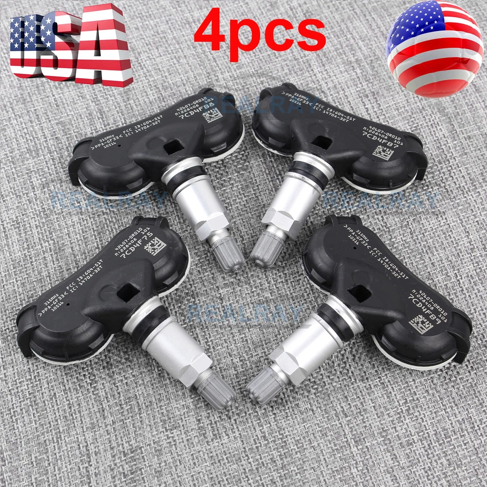 Sensor de presión de neumáticos 315 MHz TPMS 42607-0R010 para Toyota Highlander Rav4 2013-19 Foto 3 de 4