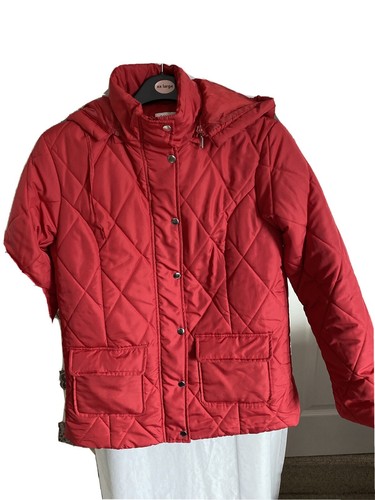 ladies red jacket size 12