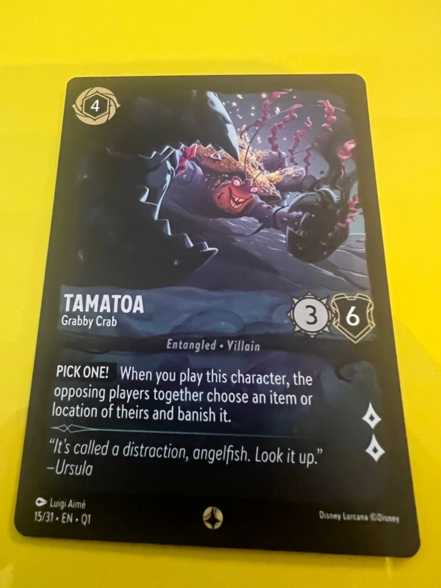 Tamatoa - Grabby Crab 15/31 Illumineer's Quest: Deep Trouble for