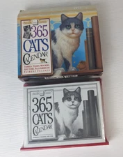 Vintage Workman Publishing 1991 VTG The Color 365 Cats Page-A-Day Calendar