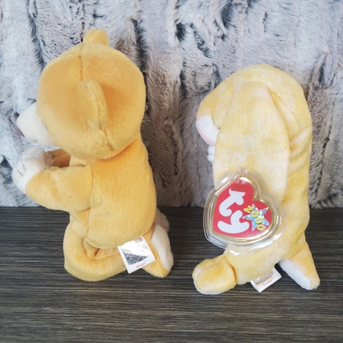 Ty Beanie Babys Hoffnung Bär und Grace Hase Kaninchen, betet auf Knien Stofftiere - Bild 2 von 7
