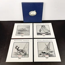 Vtg 1978 Michelob Promotional Boating Sailing Tips & Safety 4-Booklet Set - RARE