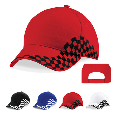 Beechfield Baseball-Cap Basecap Kappe Mütze 5-Panel-Cap GRAND PRIX CAP Neu B159
