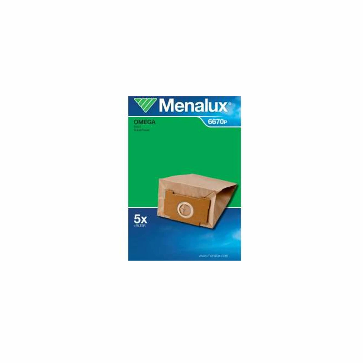 Menalux 6670P Staubsaugerbeutel Staubbeutel Dustbag Bodenreinigung 