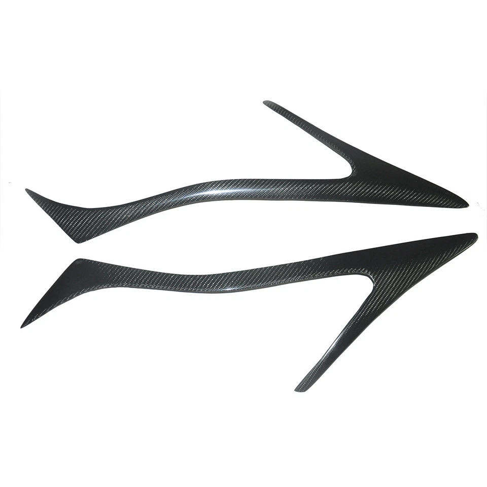 Cubiertas de fibra de carbono para párpados cejas tapas faros para Chevrolet Cruze Foto 2 de 4