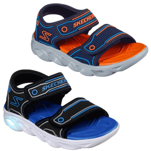 skechers sandals light up