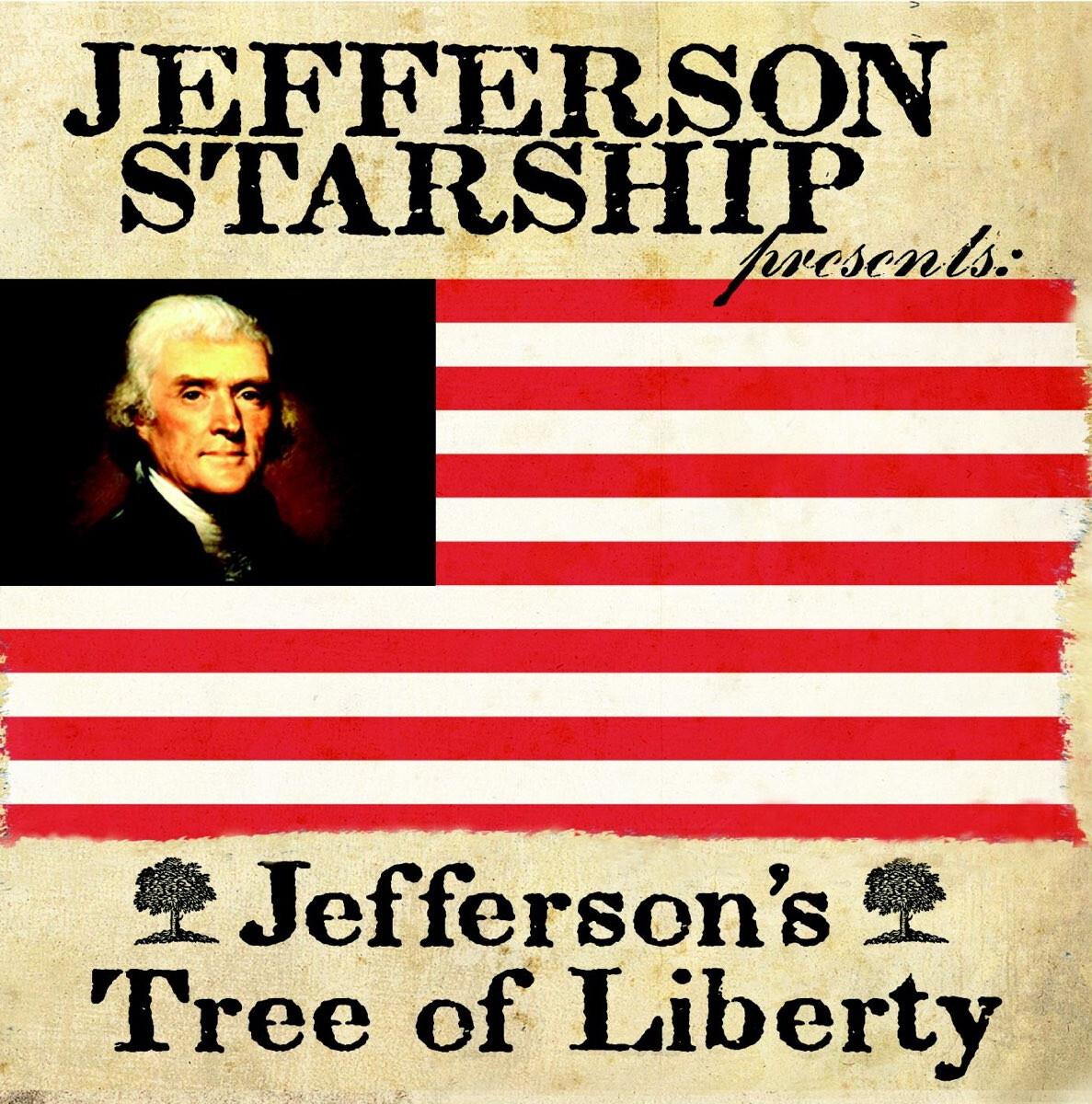 Jefferson Starship ‎– Jefferson's Tree Of Liberty (CD, Album, UK Edition)