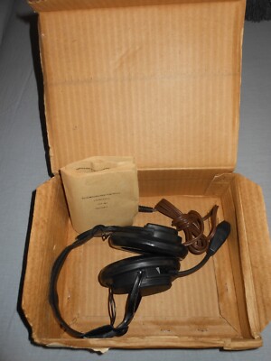 Vintage Soviet era, USSR Retro Headphones TMG-8A, Octava, 1990